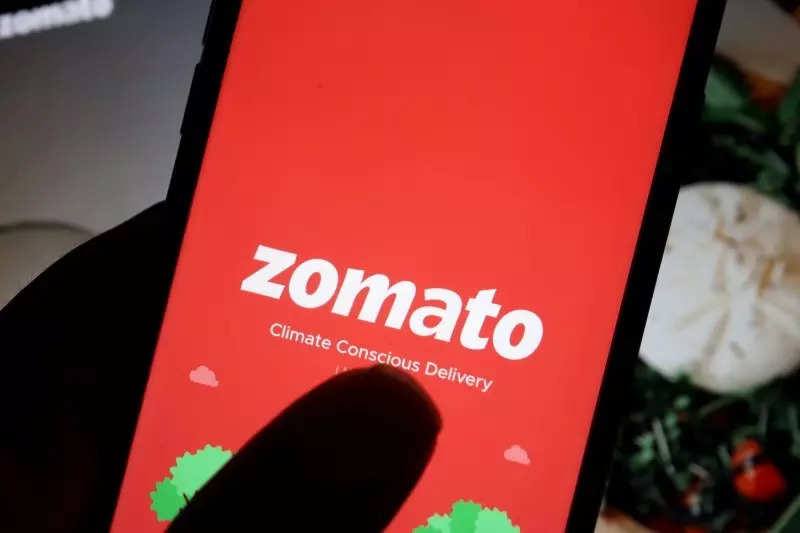 FILE PHOTO: Illustration picture of Indian food delivery company Zomato
